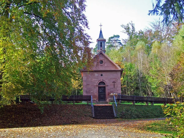 Schilderachtig Uitzicht Prachtige Kapel Gebouw — Stockfoto