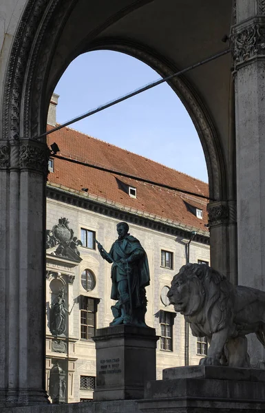 Luchtfoto Van München Duitsland — Stockfoto