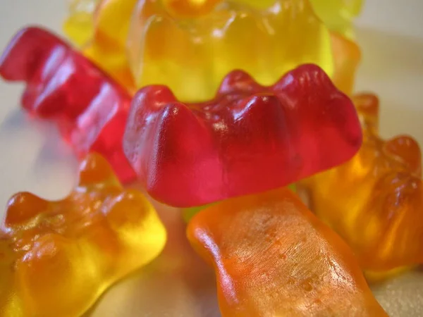 Sweet Jelly Bears Food — Stock Photo, Image