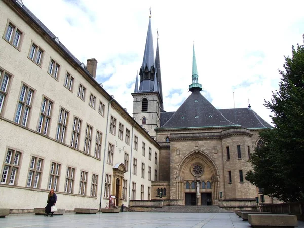 Biblioteca Catedral Luxemburgo —  Fotos de Stock