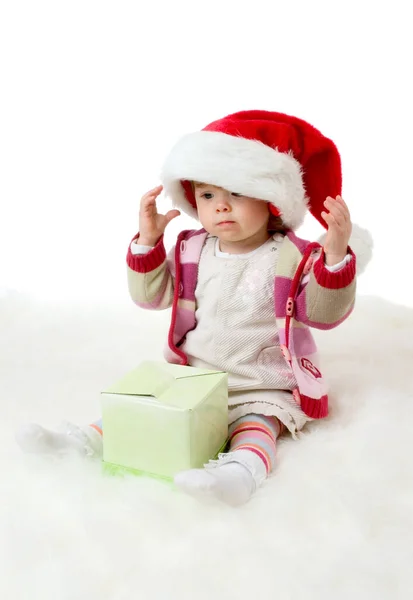 Christmas Portrait Studio Background — Stock Photo, Image