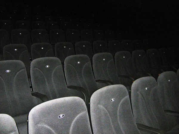 Пустые Стулья Театре — стоковое фото