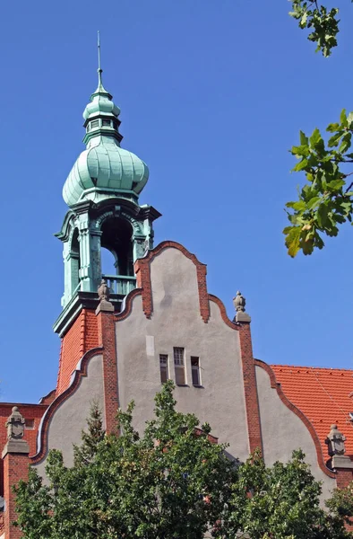 Вид Історичну Вежу Ризі Латвія — стокове фото