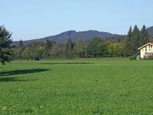 Sommerlandschaft Mit Berg Und See — Stockfoto