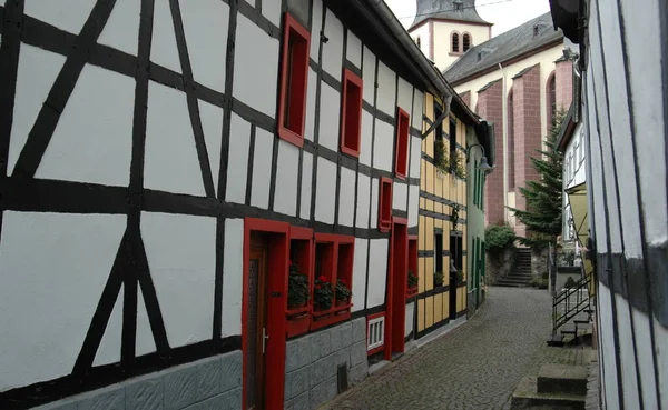 Oldalút Heimbachban — Stock Fotó