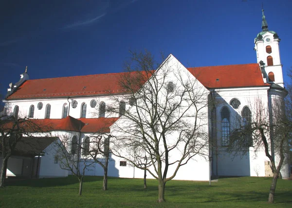 Vue Panoramique Vieille Église — Photo