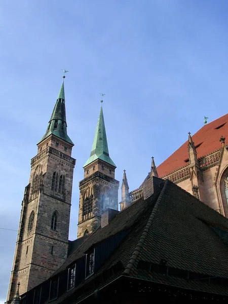 Живописный Вид Христианской Церковной Архитектуры — стоковое фото
