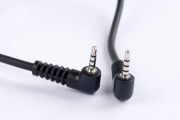 Kabel Mit Klinkenstecker — Stockfoto