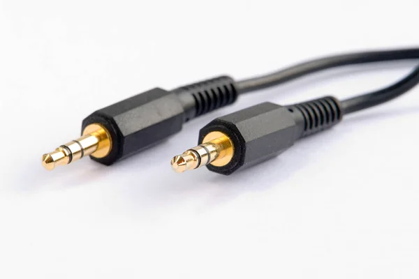 Cable Jack Plug Stereo — Stock Photo, Image