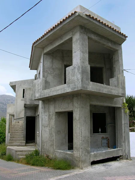 stock image Shell construction in Crete