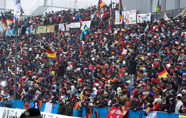 Multidão Pessoas Estádio — Fotografia de Stock