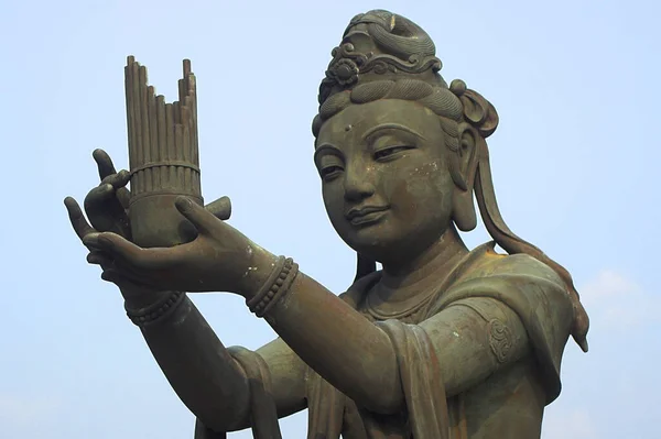 Starożytny Pomnik Hinduski Bóg — Zdjęcie stockowe