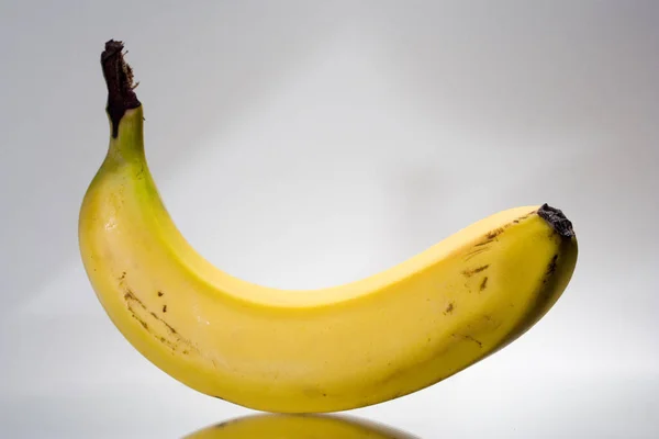 Reife Bananen Form Einer Gelben Banane — Stockfoto