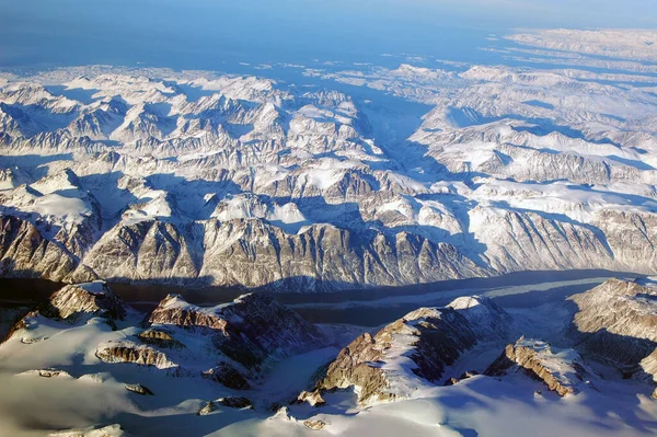 Vacker Utsikt Över Majestätisk Grönland Landskap — Stockfoto