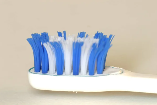 Toothbrush Form Tooth Brush White Background — Stock Photo, Image