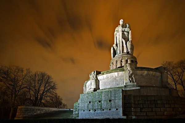 Estatua Libertad Ciudad Londres — Foto de Stock