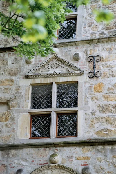 Vue Panoramique Sur Architecture Majestueuse Château Médiéval — Photo