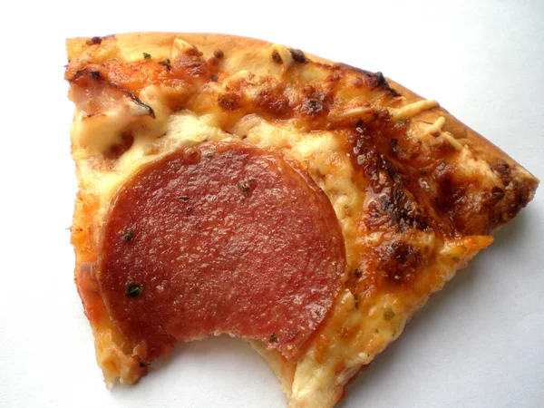 Leckere Italienische Pizza Fast Food — Stockfoto