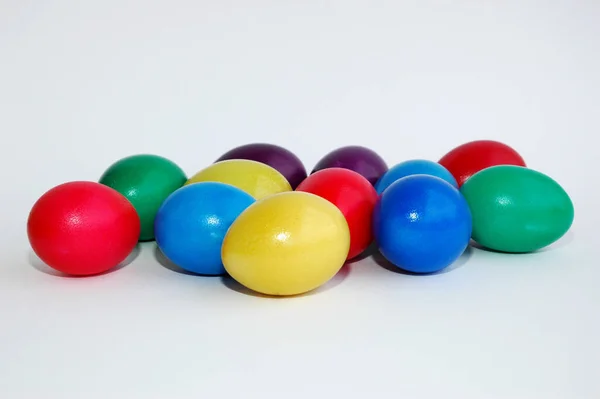 Easter Eggs Christian Holiday Food — Stock Photo, Image