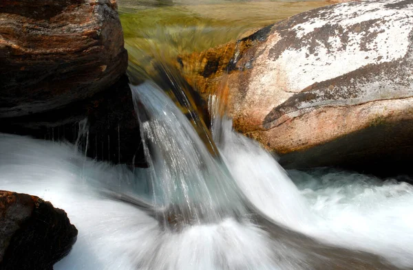 Valle Verzasca Údolí Okrese Locarno Kantonu Ticino — Stock fotografie