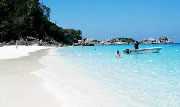 Bella Vista Sulla Riva Del Mare — Foto Stock