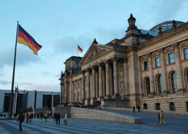 The Reichstag is a historic edifice in Berlin, Germany clipart