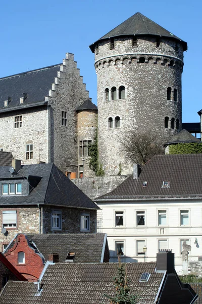 Stolberg Rhld Kastil Dan Kota Tua — Stok Foto