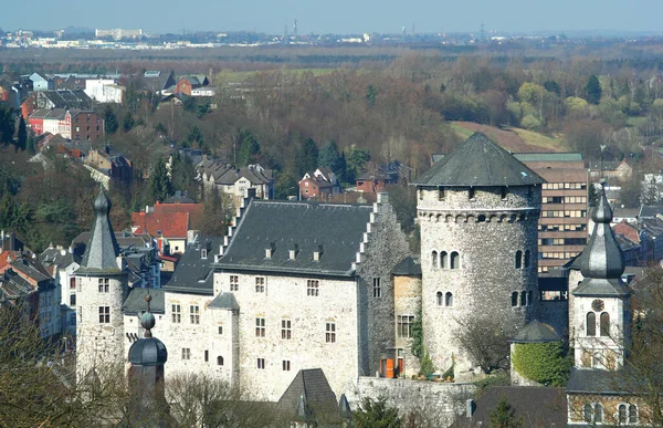 Stolberg Rhld Widok Zamek Miasto — Zdjęcie stockowe