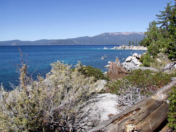 Panorama Lago Tahoe Califórnia — Fotografia de Stock