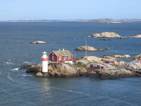 Lighthouse Island Norway — Stock Photo, Image