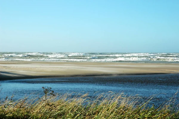 Strand Scene Natuurlijk Water — Stockfoto