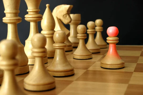 Šachovnice Soutěžní Hra — Stock fotografie