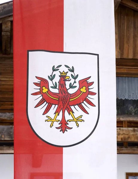 Bandera Del Tirol Patriotismo Bandera Nacional —  Fotos de Stock
