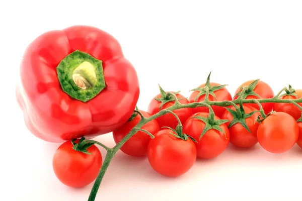 Red Pepper Isolated White Background — Stock Photo, Image