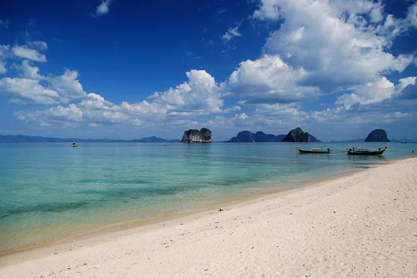 Aquí Tienes Una Foto Mis Últimas Vacaciones Tailandia Koh Hai — Foto de Stock
