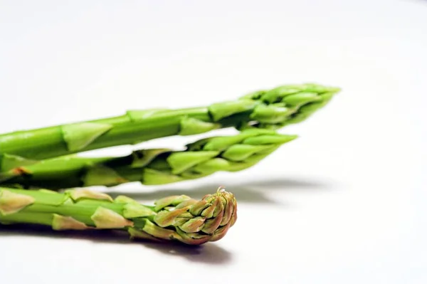 Organiczne Szparagi Żywności Warzywnej — Zdjęcie stockowe