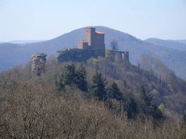 Vue Panoramique Sur Belle Architecture Médiévale Forteresse — Photo