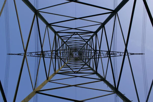 Mastro Eletricidade Energia Elétrica — Fotografia de Stock