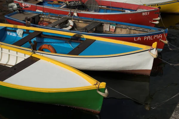 Boats Lake Garda — Stock Photo, Image