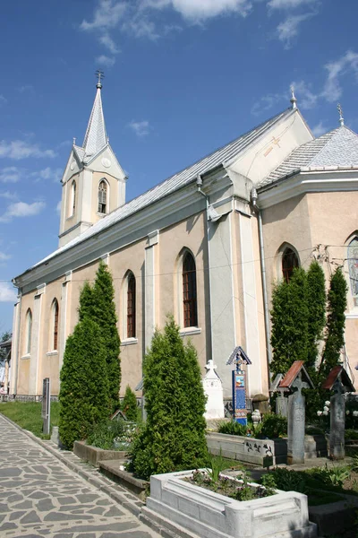 Vue Panoramique Vieille Église — Photo