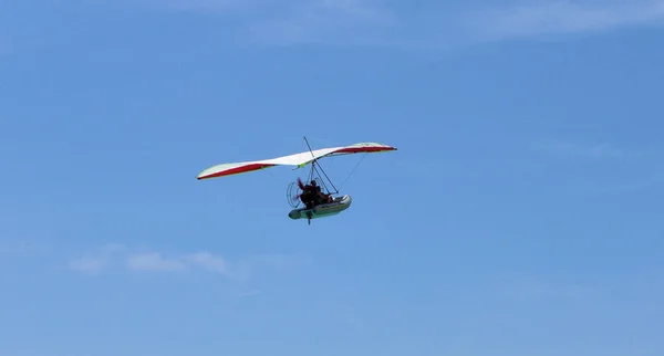 Bote Inflable Volador Camino — Foto de Stock