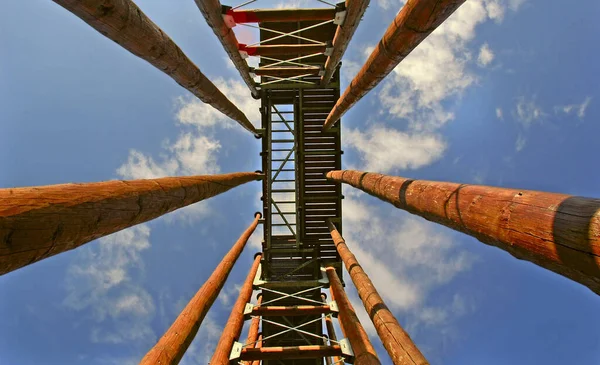 Olika Arkitektur Selektivt Fokus — Stockfoto