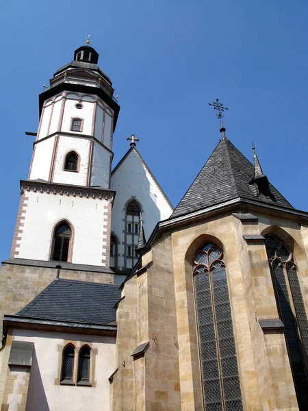 Kościół Tomasza Lipsku — Zdjęcie stockowe