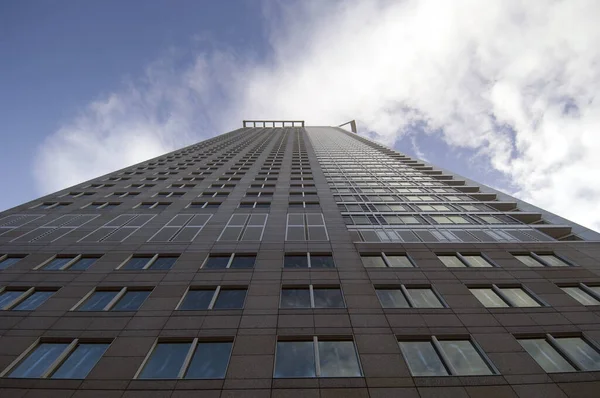 Scenic Urban View Modern Skyscrapers Facade — Stock Photo, Image