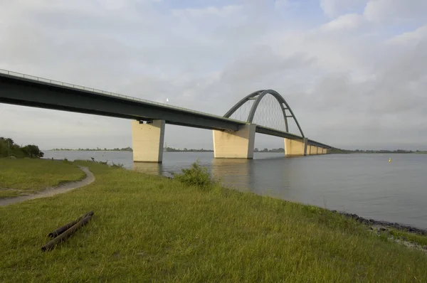 Vista Panorámica Arquitectura Estructura Del Puente — Foto de Stock