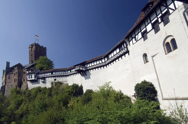 Vista Panorâmica Bela Arquitetura Medieval Fortaleza — Fotografia de Stock