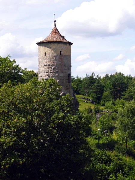 Мальовничий Вид Красиву Середньовічну Архітектуру Фортеці — стокове фото