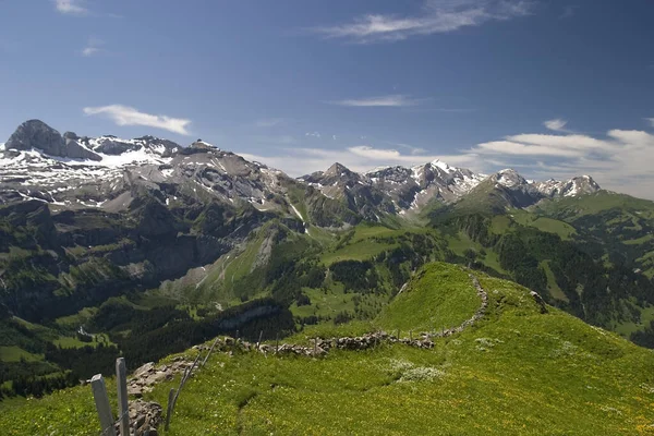 Horské Panorama Oberried Vom Metsch — Stock fotografie