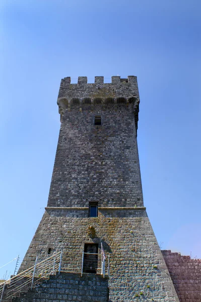 Vista Panorâmica Bela Arquitetura Medieval Fortaleza — Fotografia de Stock