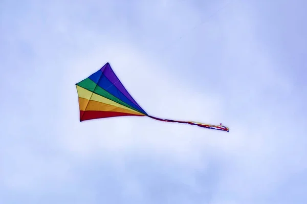 Cometa Volando Cielo — Foto de Stock